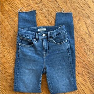 Good American Good Legs jeans size 0/25
Women's Blue Denim Jeans